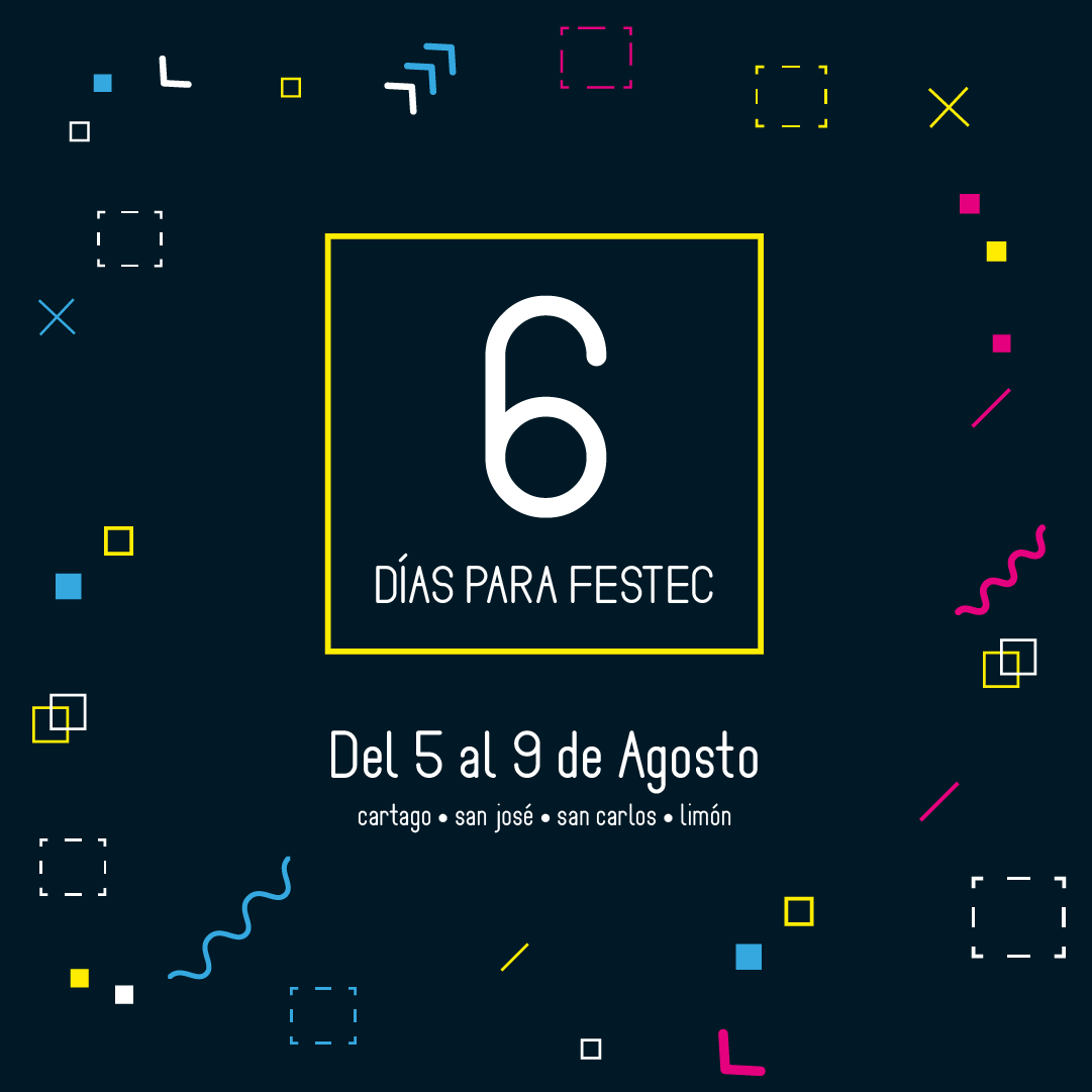 festecitcr's tweet photo. Quedan 6 días para que inicie #FESTEC
¡No te olvidés de seguirnos en nuestras otras redes para que no te perdás de ninguna actividad!
Instagram: https://t.co/8uNXEnQnGS
Facebook: https://t.co/MsbIHK58hq
TelgramCartago https://t.co/CXaJJq0Ajc https://t.co/DutMrn7PRO
