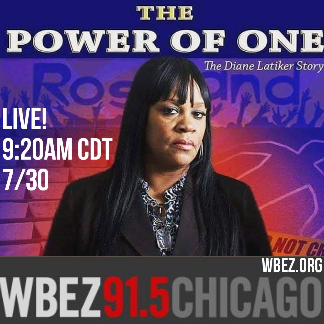 TUNE IN TODAY: listen to @WBEZmorning @ 9:30am CDT as #Chicago mom &amp; <a href="/KidsOffTheBlock/">K.O.B.</a> founder <a href="/LatikerDiane/">Power of One Radio</a> talks with host <a href="/JWhitePubRadio/">Jennifer White</a> about using the #PowerofOne to change your neighborhood &amp; the world. 91.5 FM | wbez.org