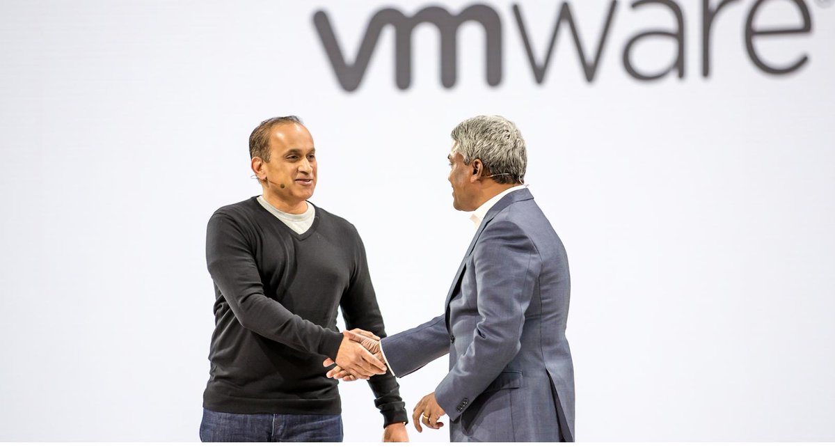 BIG NEWS: Building on partnership at <a href="/Google/">Google</a> Next Conf, excited to announce next phase of <a href="/VMware/">VMware</a> + @GCPCloud partnership with my good friend Thomas Kurian #GoogleCloud CEO. VMware SDDC running in GCP, win-win for joint customers! vmware.com/company/news/r… cloud.google.com/blog/topics/pa…