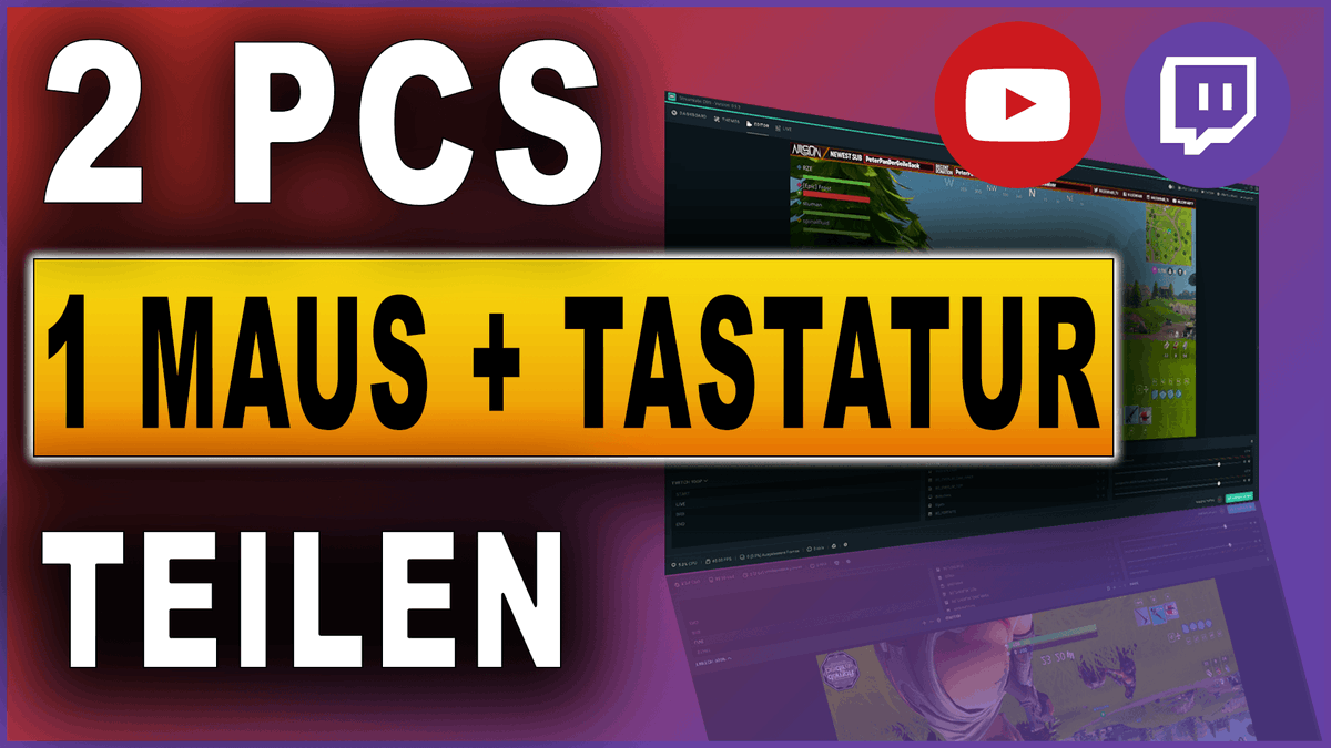 Nilson1489's tweet photo. So bedient ihr 2 PCs mit nur einer Maus und einer Tastatur!
🔥 Hier: https://t.co/nt6baDkOIF
#mousewithoutborders #stream #streamer #streaming #pc #tools #twitch #youtube #mixer https://t.co/pTQlxF8OR2