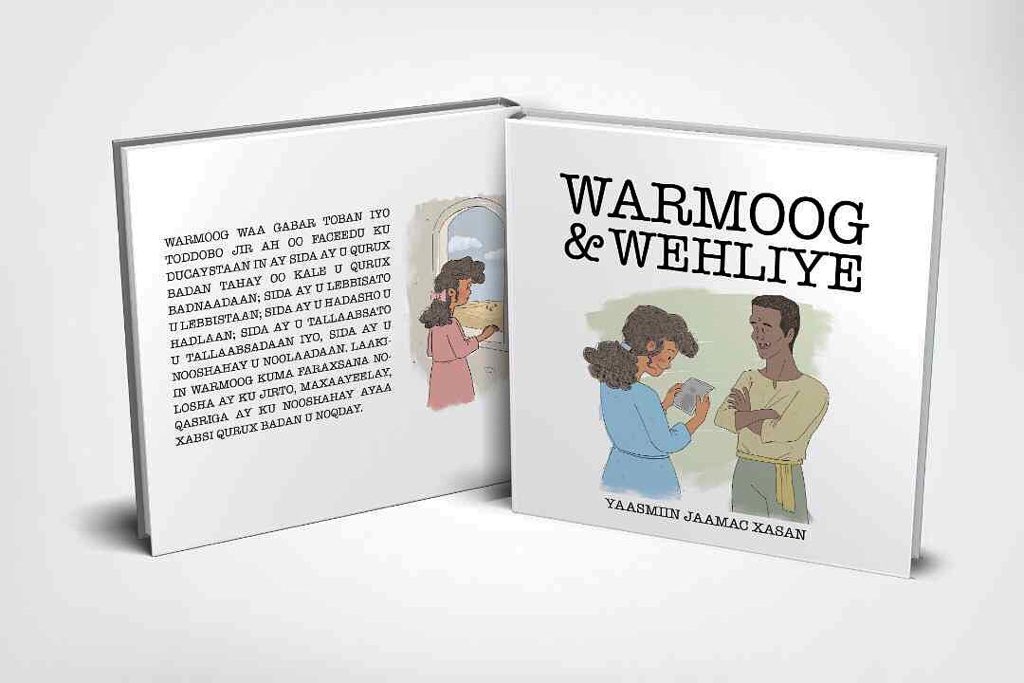 Yaaska23's tweet photo. After lots of hard work, I am so happy to finally share with you guys , the cover of my upcoming book .”Warmoog &amp; Wehliye.” Warmoog and Wehliye is a bedtime story about somali princess and prince. Feel free to retweet. I will disclose where and how you can get your own copy! I’a. https://t.co/hUZQHTD3n6