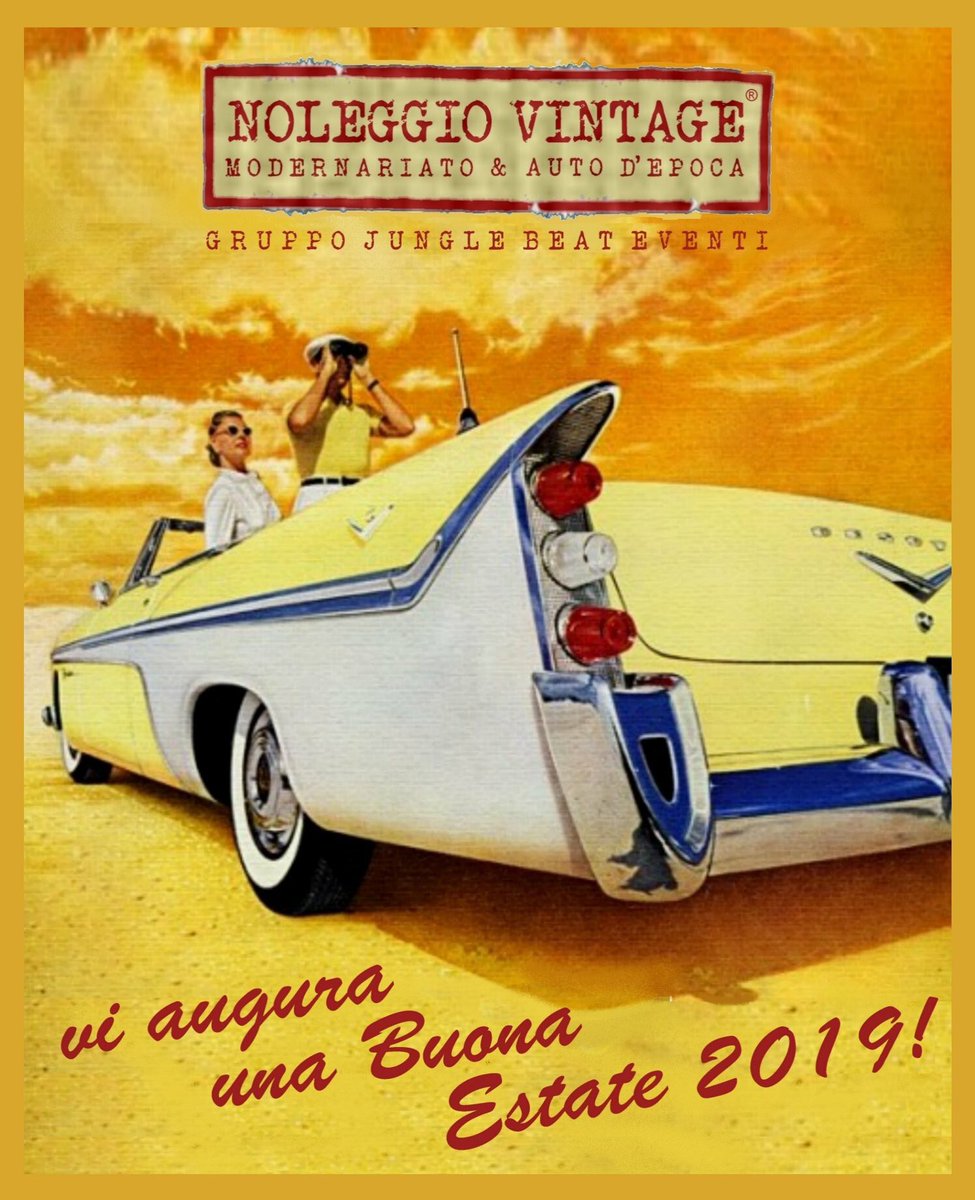Buona estate 2019! #noleggiovintage #vintage #noleggio #Summer2019 #junglebeateventi #desoto1956