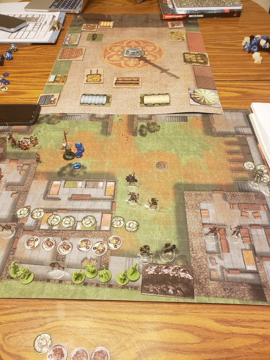 TheTavernArcane's tweet photo. Conducting a castle invasion for the first time in #dnd5e. The party are all monster races and are currently part of a hobgoblin mercenary army hired to defeat a lord. #ttrpg #DnD #MondayNightRolls #GoblinInvasion #DnDFirst #DM https://t.co/t95akHnWf3