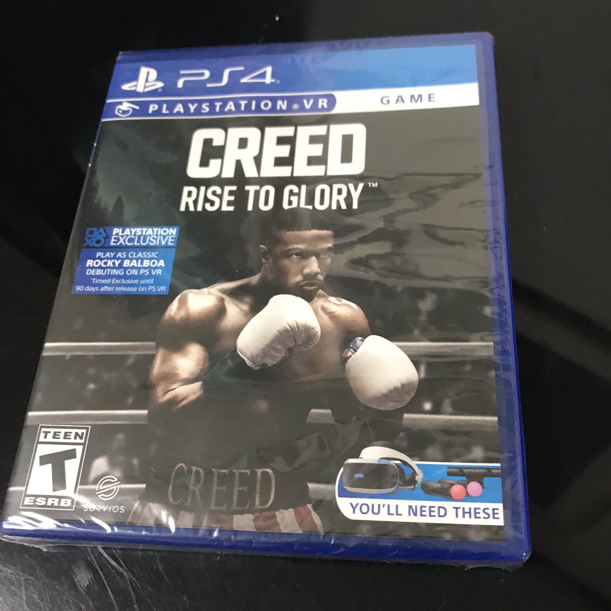 Sheen フフフpsvrのボクシングゲームが届いたぞ ロッキーもでてくるらしい Creed