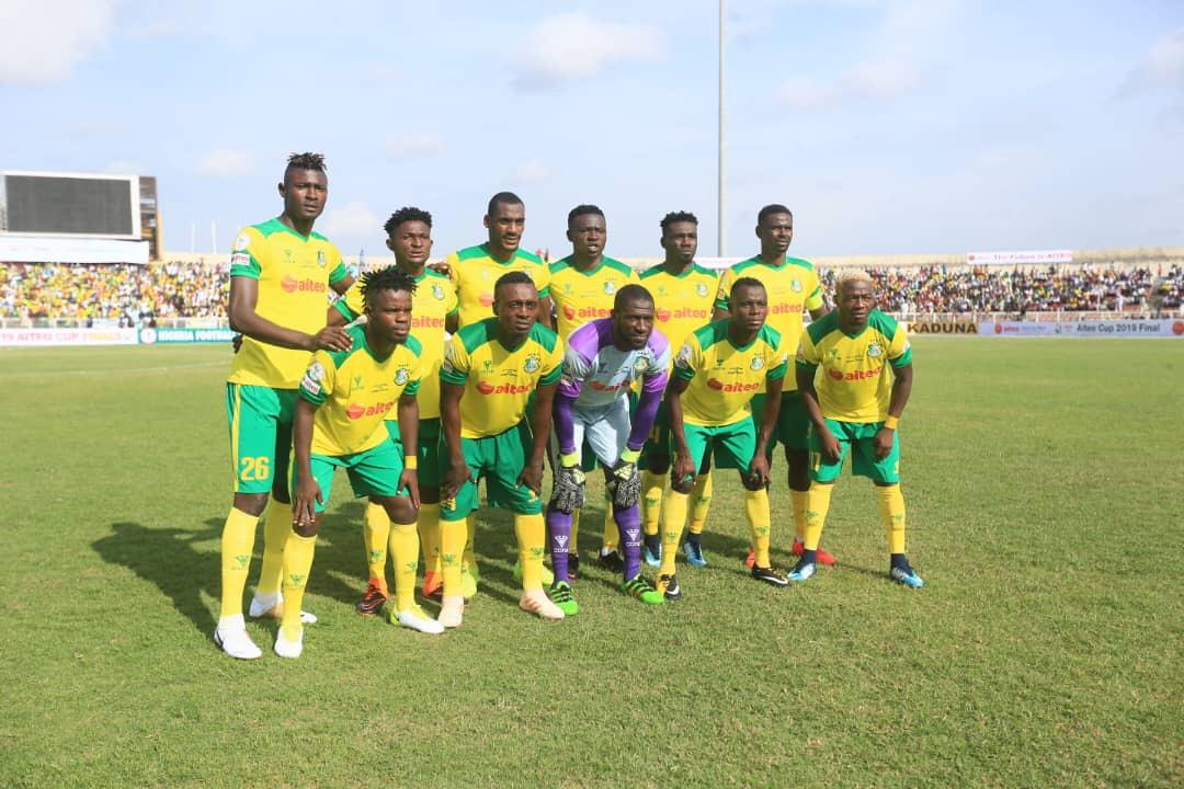 Taking in, the loss in last year's Aiteo Cup final wasn't easy, then losing out on the #NPFL19 title. This Aiteo Cup title means a lot to me in my career. 
Thank you Lord for everything. 
#AiteoCup19