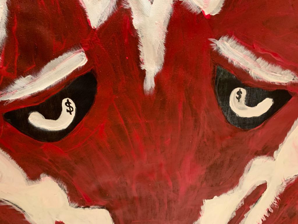 JosephSlowvak's tweet photo. Also, if the @alphascity wanted to make a banner for the @ChattRedWolves, we could have saved them the trouble and loaned them the one we painted last spring. #sadwolves #standwithchatta #chattanoogaisblue https://t.co/n2XvuRmA6Y
