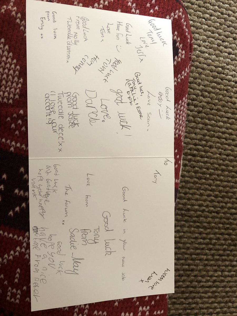 TonyNewman6's tweet photo. A massive thanks for my card and bottle of drink form the @TheForumAH it’s a pleasure to work alongside you as vice chair @LgbtqHey I will be back up to see how your getting on. You guys have made my last week @AlderHey a memorable one 😘 https://t.co/Ew136DPD81