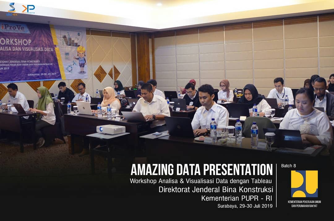 Istikumayati's tweet image. &quot;Saya biasanya analisa data pake *** perlu waktu 2-3 jam. Ini pake #tableau tadi cuma 10 menit-an.&quot;, ujar salah satu peserta Workshop #AmazingDataPresentation with Tableau. 😊
#WorkshopTableau #TrainingTableau #TrainingAnalisaData #PelatihanTableau #WorkshopData #AmazingData
