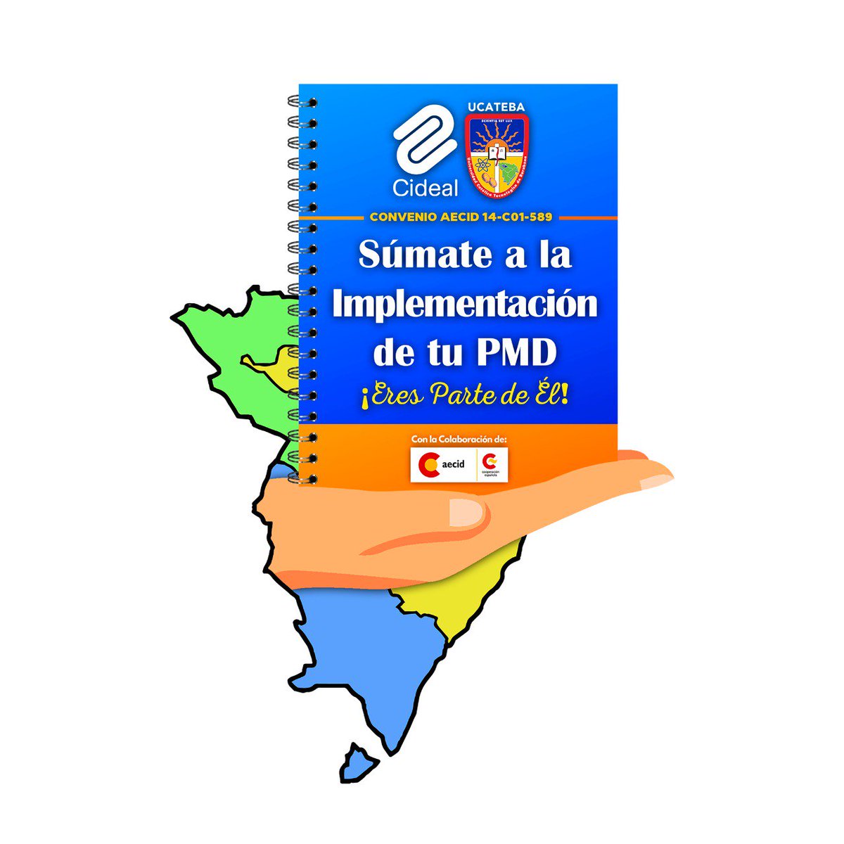 CidealUCATEBA's tweet photo. Súmate a la Implementación de tu PMD es la Campaña Promocional que pone en marcha el Centro de Apoyo Cideal-UCATEBA en 11 comunidades de la Región Enriquillo, para promover la consulta y participación de sus habitantes en el seguimiento de los Planes Municipales de Desarrollo. https://t.co/nnO2CYTYwS