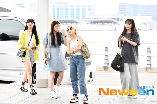 soojinpic's tweet image. 190730 ♡ #여자아이들 #수진 INC ✈️ JAPAN