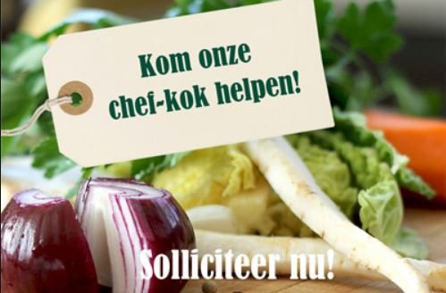 Wij zoeken een keukenhulp voor het woonzorgcentrum Rozenberg. Je helpt bij de bereiding en de verdeling van gezonde en lekkere maaltijden en helpt bij het onderhoud van de keuken en het materiaal. Tijdelijke job van 12/08/19 tot 18/09/2019. Deeltijds (30,4/38).
info: 056 67 11 13