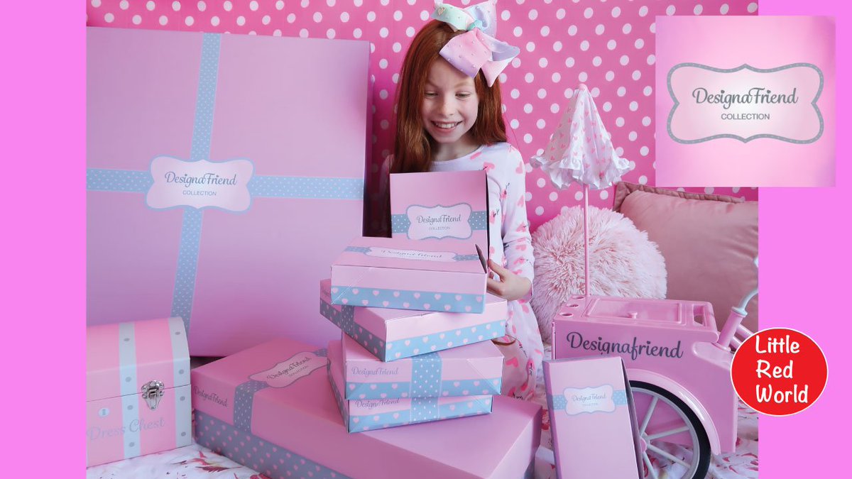AD ⭐️Willa unboxes a huge box of surprises from the amazing NEW collection from DesignaFriend dolls! They are exquisite and so beautiful! Watch here... youtube.com/watch?v=LNs7pn… Follow @DesignaFriendOfficial and @LittleRedWorldOfficial on Instagram ❤️