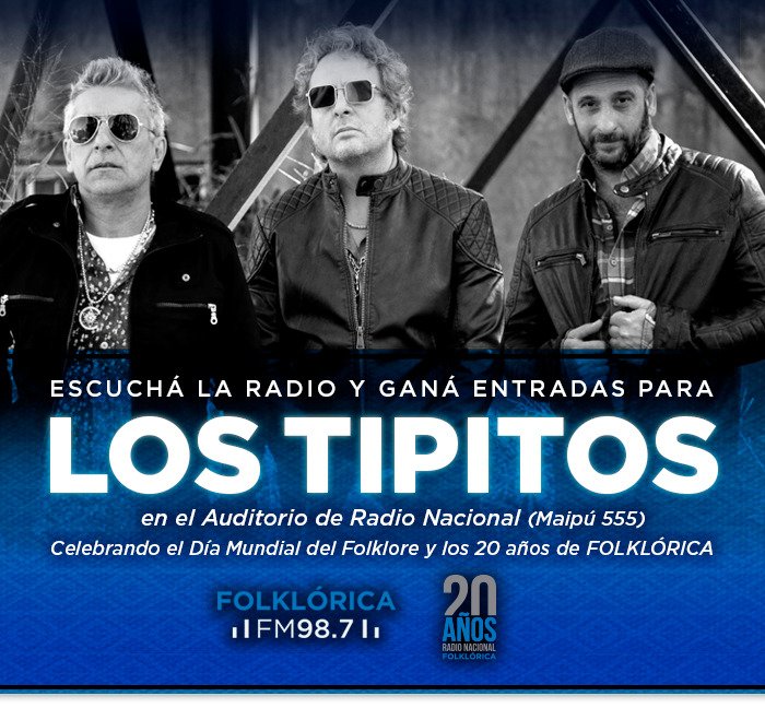 Escuchá la programación de La 98.7 y participá para ver a <a href="/los_tipitos/">los_tipitos_oficial</a>     🎶🎤