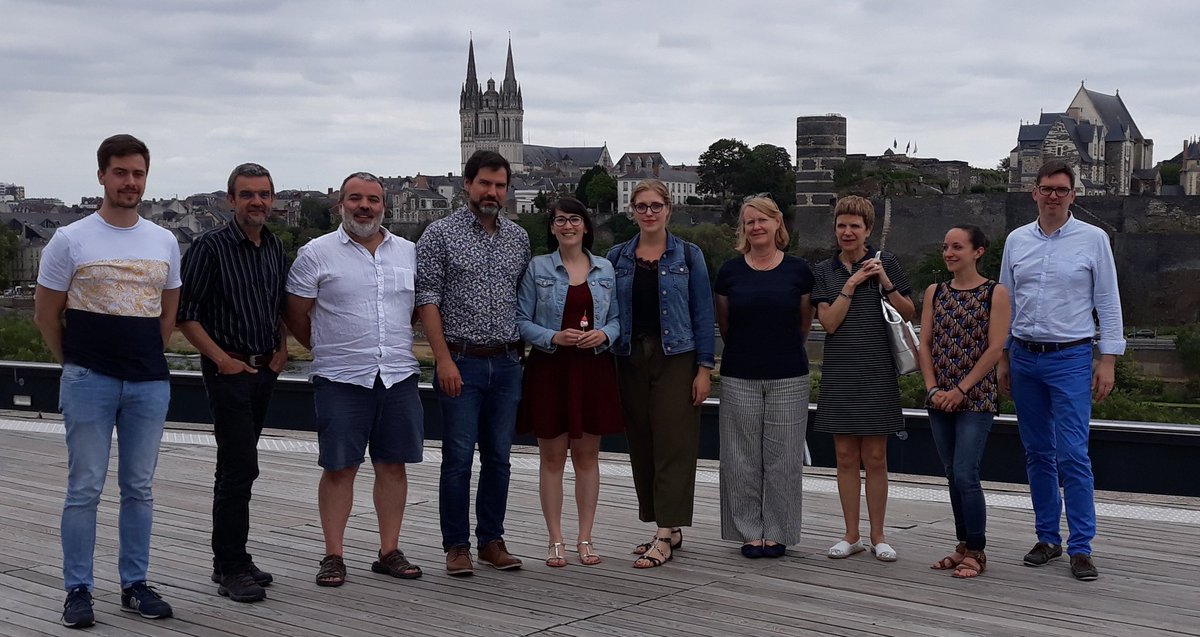 GBastiat's tweet photo. @euronanomed #GLIOGEL project annual meeting in Angers. A great and productive collaboration between @bertrand_labo @UCLouvain_be @GlioCure and @LabMint. https://t.co/I2c40BAw7F
