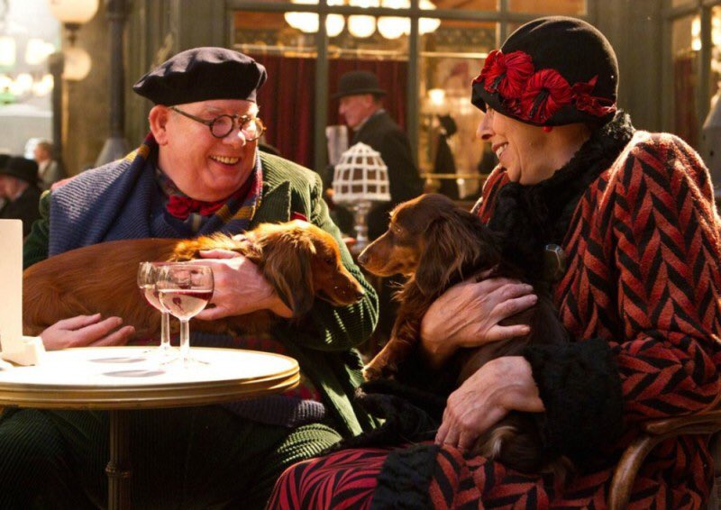 Happy birthday Frances de la Tour. Loved her charming character in Hugo. 
