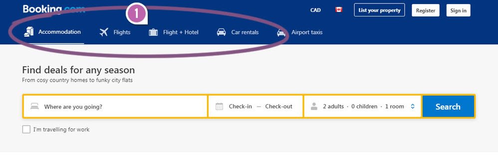 Booking replicates Google's experiment using navigation links WITH icons. Sweet. As evidence piles up like this, predictions of better design get easier - paving the way for further imitation. :) goodui.org/leaks/booking-…