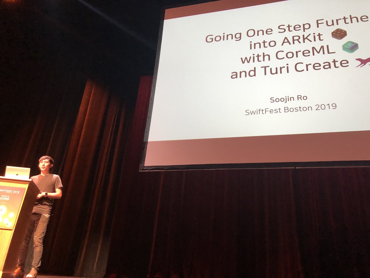 All about the Benjamins? How about all about the “You”s! <a href="/soojinro/">뉴욕의 프로그래머</a> gave a great <a href="/theSwiftFest/">SwiftFest</a> talk on combining ML and AR tools to build an app that puts photo faces onto US and Korean paper money that comes into the iOS camera view. Well done!