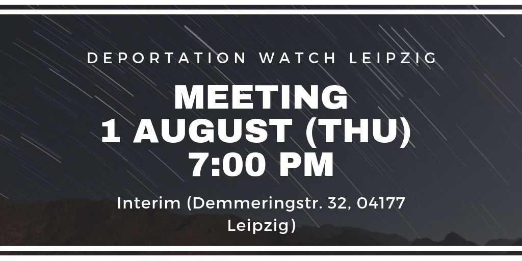 Volk11elf's tweet photo. #keineAbschiebung #Abschiebung #Sammelabschiebung #le3007 #muc3007 #Stopdeportation
Please share! https://t.co/PeuB4iNseB