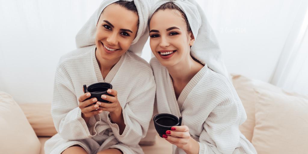 💛 International Friendship Day 💛

Book a 2 for £114 Spa Day with a friend this week and each of you will receive:

💆 1x 50 minute ritual or 2x 25 minute treatments
🍽️ A light lunch
😴 A robe, towel and slippers
🎁 A FREE ESPA gift

To book, call 01925 730 073.

T&amp;Cs Apply.