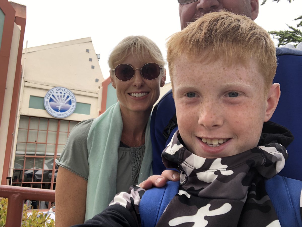 USA20193's tweet image. Started off with brunch @FirstAwakenings and then a walk through Cannery area in @CityofMonterey. For the “Big” fans, I think we need to keep an eye on Max for the next 24hrs!!