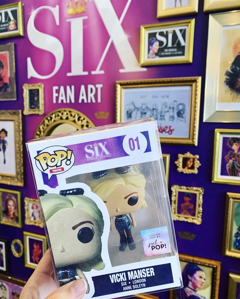 justapop_'s tweet photo. story time! i was asked to make this pop long before i was ever able to see @sixthemusical, as a gift for @vicki_manser. i’d never heard the music and knew next to nothing about the show, except that everyone i knew… https://t.co/ZYMg33ZuJG https://t.co/nHugEqLtsB