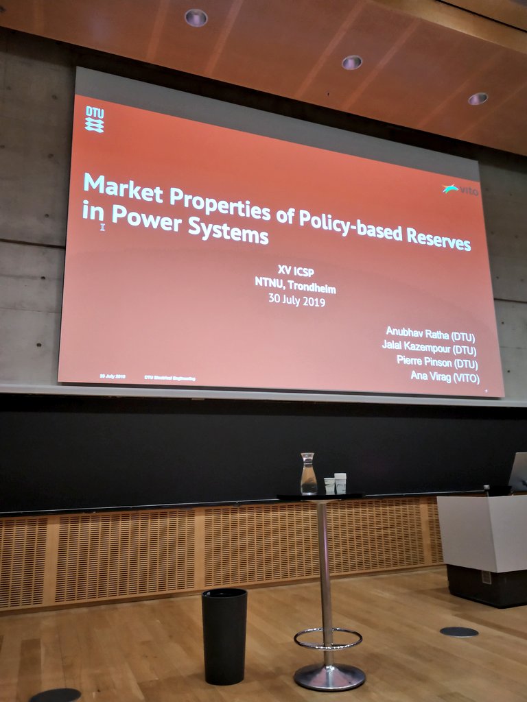 anubhavratha's tweet photo. Happy to have had the opportunity to present our work on market mechanism for the procurement of power system reserves, today at the XV International Conference on Stochastic Programming (ICSP) at NTNU Trondheim! #icsp2019 https://t.co/DHESbc7nwM