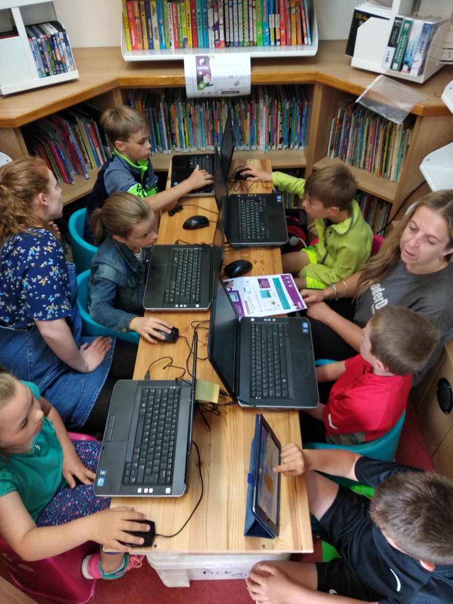 BabsCoderDojoI1's tweet image. So much fun on the mobile library today! First of many travelling dojos I hope 😍 bringing all the STEM and more flying hippos too!!! 😁@corkcoco @corkcolibrary @CoderDojoIRE @CoderDojo