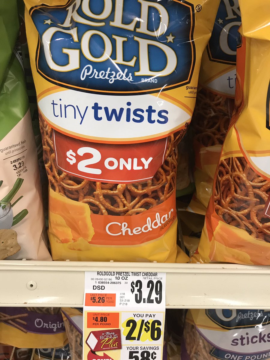 pitzi67's tweet photo. @TopsMarkets the bag is marked $2 from the manufacturer and you put it on sale for $3?? What is up with that? #topsmarkets #explainplease https://t.co/TRJTAuhjPZ