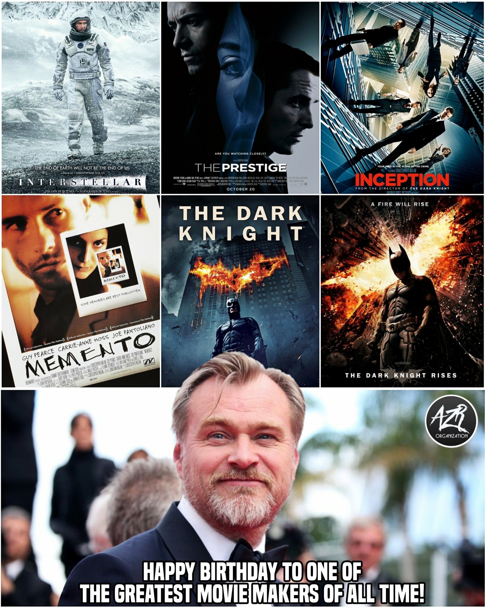 Happy Birthday To The , Christopher Nolan.  