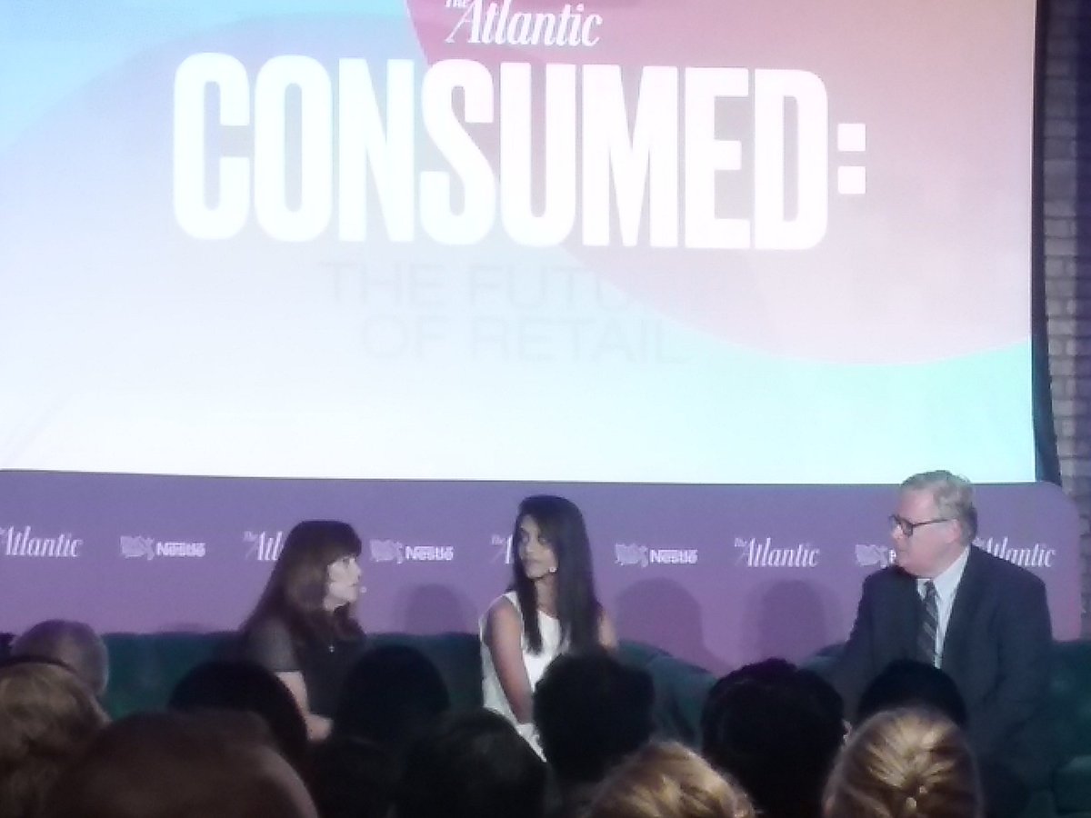 HOPEfreedman's tweet photo. #Consumers like #Millennials now the technology to take active role in #brand purchases that reflect personal #values @smd4dogs #CMO @eBay #Purpose @AtlanticLIVE #AtlanticConsumed https://t.co/PcOzsQitEO