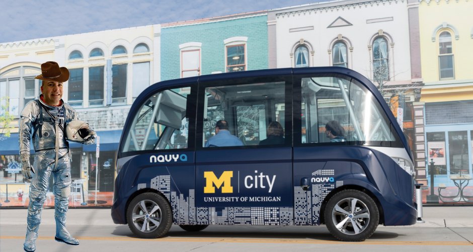 #Mcity's self-driving vehicles have been tested in all kinds of environments, but not yet on an Old Town Road. <a href="/LilNasX/">☆ ‧dreamboy··‧̩̥˟͙冬˟͙‧̩̥l</a> Data Architect Tyler <a href="/Majesticmantra/">Tyler Worman</a> is ready to drop a verse on the next remix.  @Umich <a href="/UMich/">University of Michigan</a>Research