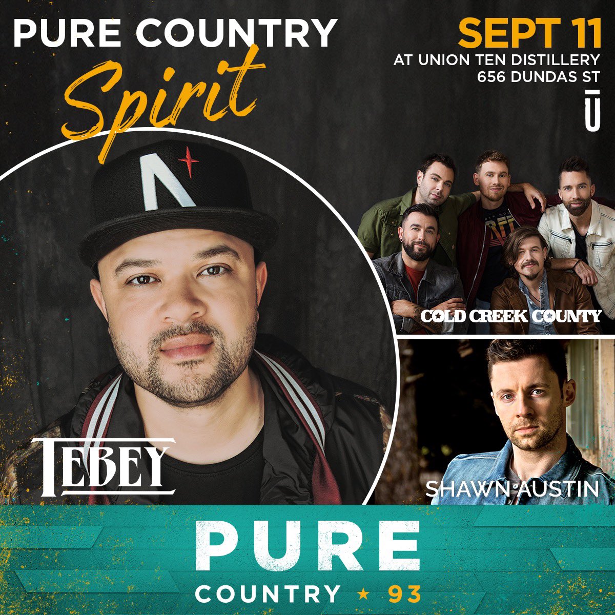 Cold Creek County (@coldcreekcounty) on Twitter photo Want to hear us play #Drinkin after we’ve been Drinkin?! It’s happenin’ this September with #Teybey and <a href="/TheShawnAustin/">Shawn Austin</a> and <a href="/PureCountry93/">London's Pure Country 93</a> 🍻🥴🎸 Want to hear us play #Drinkin after we’ve been Drinkin?! It’s happenin’ this September with #Teybey and <a href="/TheShawnAustin/">Shawn Austin</a> and <a href="/PureCountry93/">London's Pure Country 93</a> 🍻🥴🎸