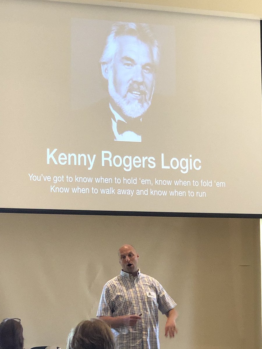 aflatebo's tweet photo. Love this logic! 😂 #CRAEA #MakerMeetup2019 @coffeechugbooks https://t.co/cp7HFI0vf7