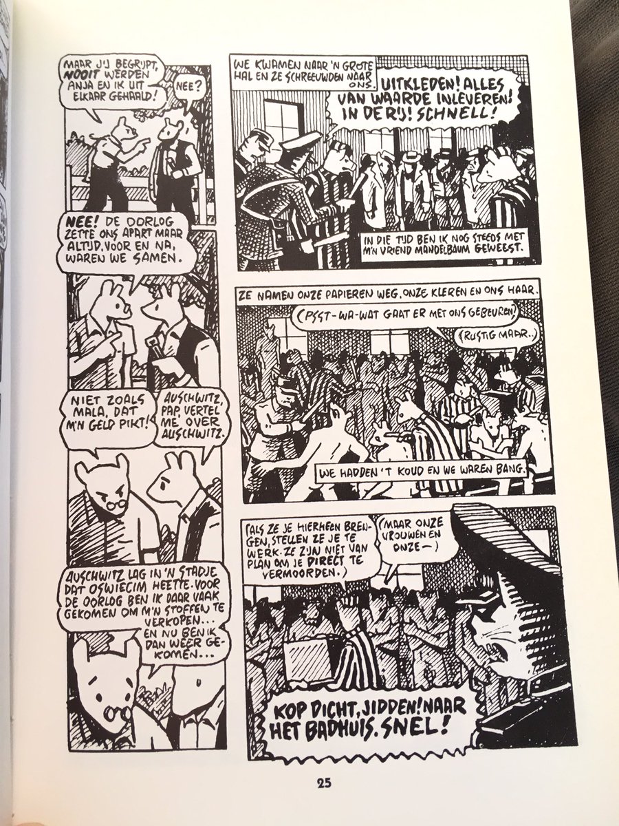 thomkrone's tweet photo. Even more impressive than when I read it 25 years ago... #NowReading @art_spiegelman1’s #MAUSII for #ComixResolutions https://t.co/XPRmcqpAp0
