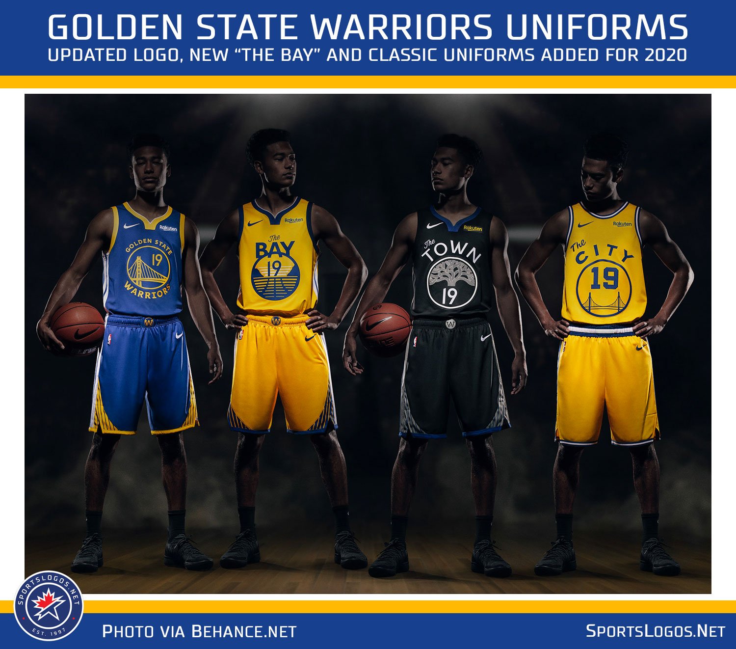 Golden State Warriors' 2023-24 City Edition Uniforms Leak – SportsLogos.Net  News