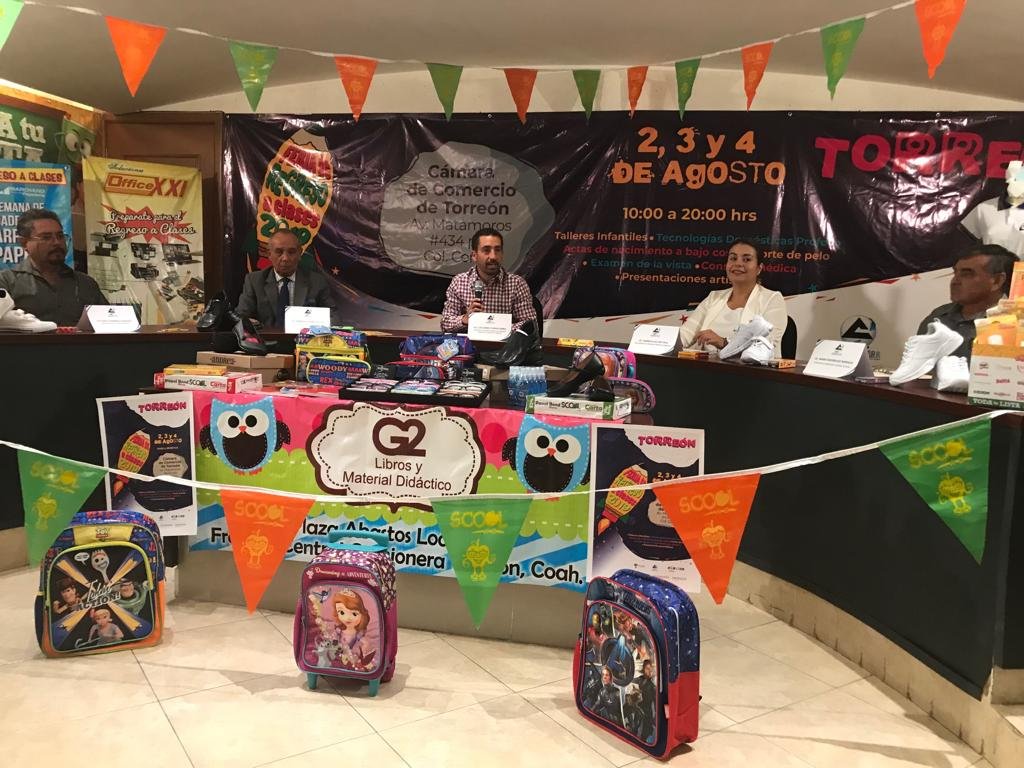 canacotorreon's tweet photo. Se realizó en nuestras instalaciones la Rueda de Prensa de la  #FeriadeRegresoaClases2019, donde encontrarás grandes descuentos en útiles y una amplia variedad de proveedores con las mejores ofertas para ti.
#Teesperamos
#SOMOSCANACOTORREON https://t.co/kEpTb5M6i9