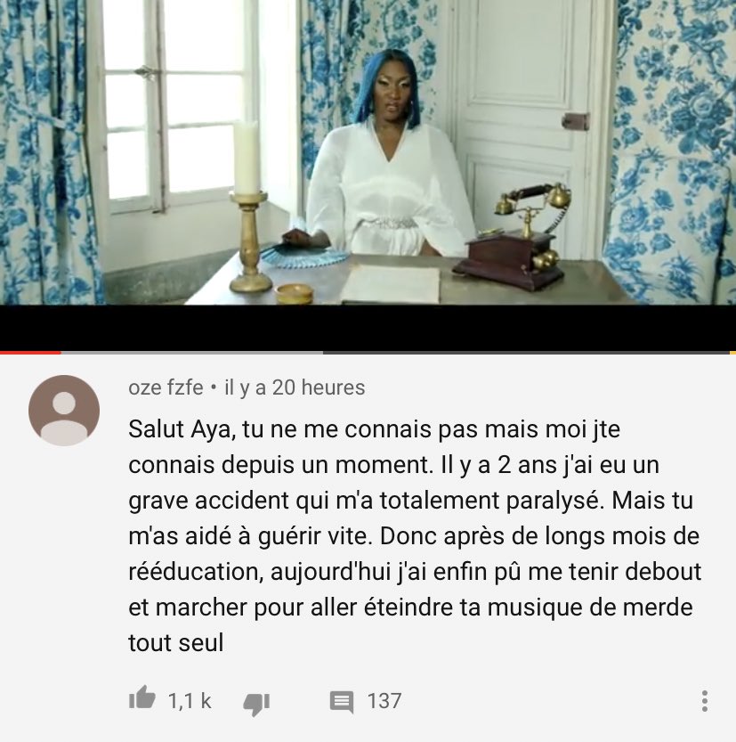 TopDesTwittos's tweet photo. Pendant ce temps sur YouTube https://t.co/zGnJxT5936