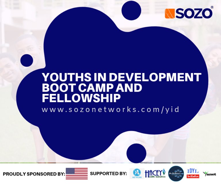 amarachicbrand's tweet photo. The Youths in Development Boot Camps and Fellowship program by the Sozo Networks &amp; sponsored by the US Embassy, Abuja. This program is targeted at young Nigerian change-makers in the social enterprise, entrepreneurship and nonprofit sectors.

Apply https://t.co/hEGHBd8jN3 https://t.co/lreMehFvgX