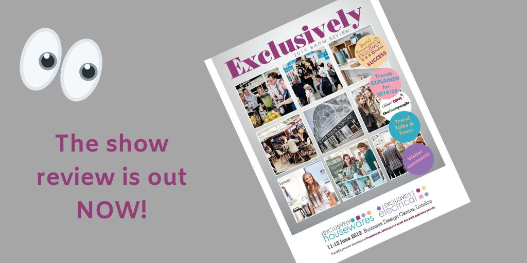 ExclusivelyShow's tweet photo. The 2019 show review is out now. Take a read here.
https://t.co/wesx2jkEyb
It's the only way to catch up with all the show news, you never know, there could be a picture of you. The only way is find out is to take a look.
@BHETA_trade @biradirect @scarletopus
#Excshow https://t.co/30h6ygFCzV