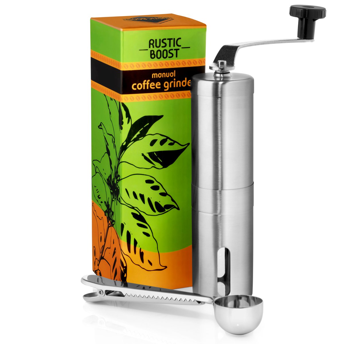 RusticBoost's tweet image. Updated and improved. Includes a coffee scoop that also serves as a bag clamp.

Check it out here and save 50%
amazon.com/dp/B07KGL5N7M

Limited quantities available!

#coupons #Amazon #Deals #coffee #coffeegear