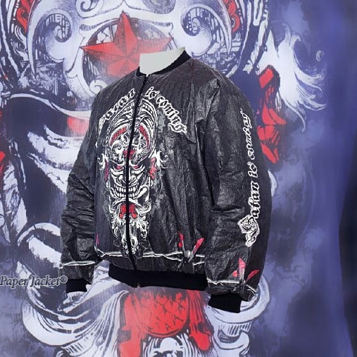 paperjacket2's tweet image. Satan is coming from 100% polyethylene only from the Paper Jacket brand.