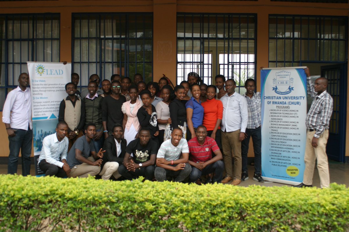 LEAD_Rwanda's tweet photo. Thanks to @CHURwanda for hosting us. We couldn't make this happen without your support. We had a very productive training with students of CHUR. #LeadersProgramme #YALI_OPI @HabumuremyiP @WashFellowship @MJohnst38 https://t.co/QTZ38o65p4