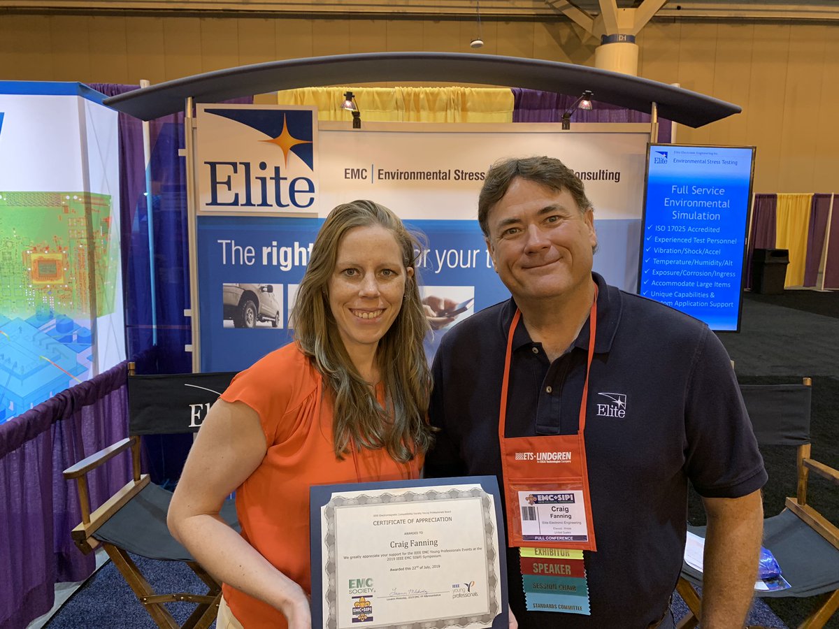 EliteTest's tweet photo. Thanks to everyone who visited us at #IEEE_ESP19! New Orleans was good to us, and we're excited for Reno in 2020. #IEEE_ESP #EMCSociety https://t.co/sTXoAJbesL