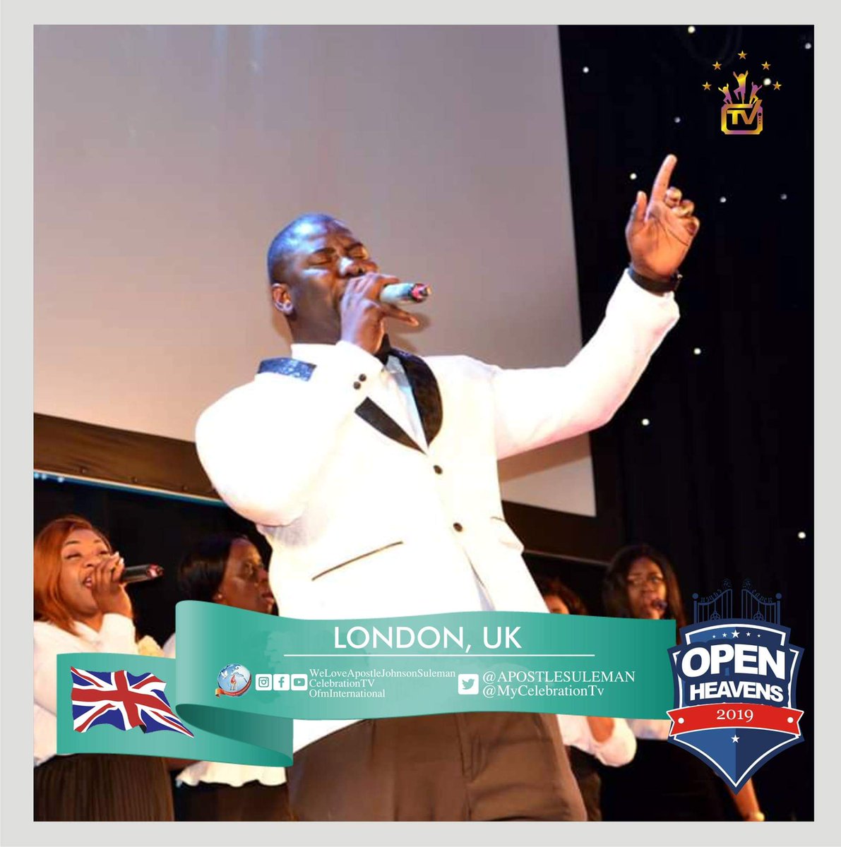 ofmhamburg's tweet photo. OPEN HEAVENS 2019 - LONDON, UK WITH APOSTLE JOHNSON SULEMAN

**Ascribe to the LORD the glory due his name; worship the LORD in the splendor of holiness (Psalms 29:2)

#FromAuchiToTheWorld
#OpenHeavens2019
#JesusIsInTown
#London_UK
#Day1Morning1stSession
#30thJuly2019. https://t.co/x5opDf6KIc