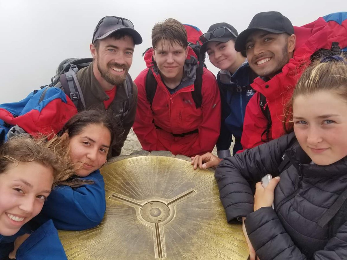 Today the trekking group of #ExMapleLeaf at <a href="/CCATCapelCurig/">CCAT</a> scaled to the summit of Snowdon, which is the highest mountain in Wales at an elevation of 1,085 metres above sea level, and the highest point in the British Isles outside the Scottish Highlands. 

<a href="/ACFexchange/">Army Cadets Exchange</a>