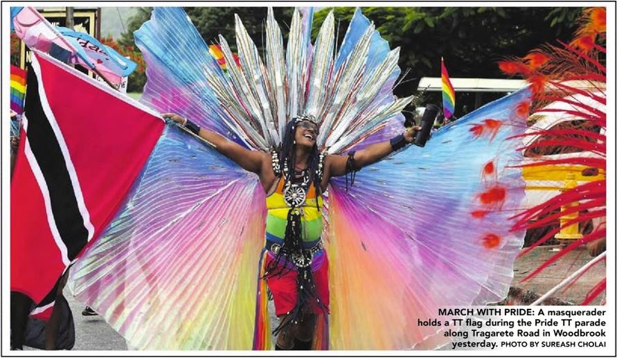 CaribEquality's tweet photo. From #WorldPride2019 in #NYC to #PrideTT! 🏳️🌈🇹🇹 Our #NYCPride rainbow flag made it’s way to @pridetrinbago’s 2nd Annual #Pride Parade in #TrinidadandTobago. #LivePridefully
Here are some powerful images from #PrideTT19!
📸 Gabrielle M. Punch @GuardianTT
#EquAll #Pride868 #LGBTQ https://t.co/TyzcK39v2w