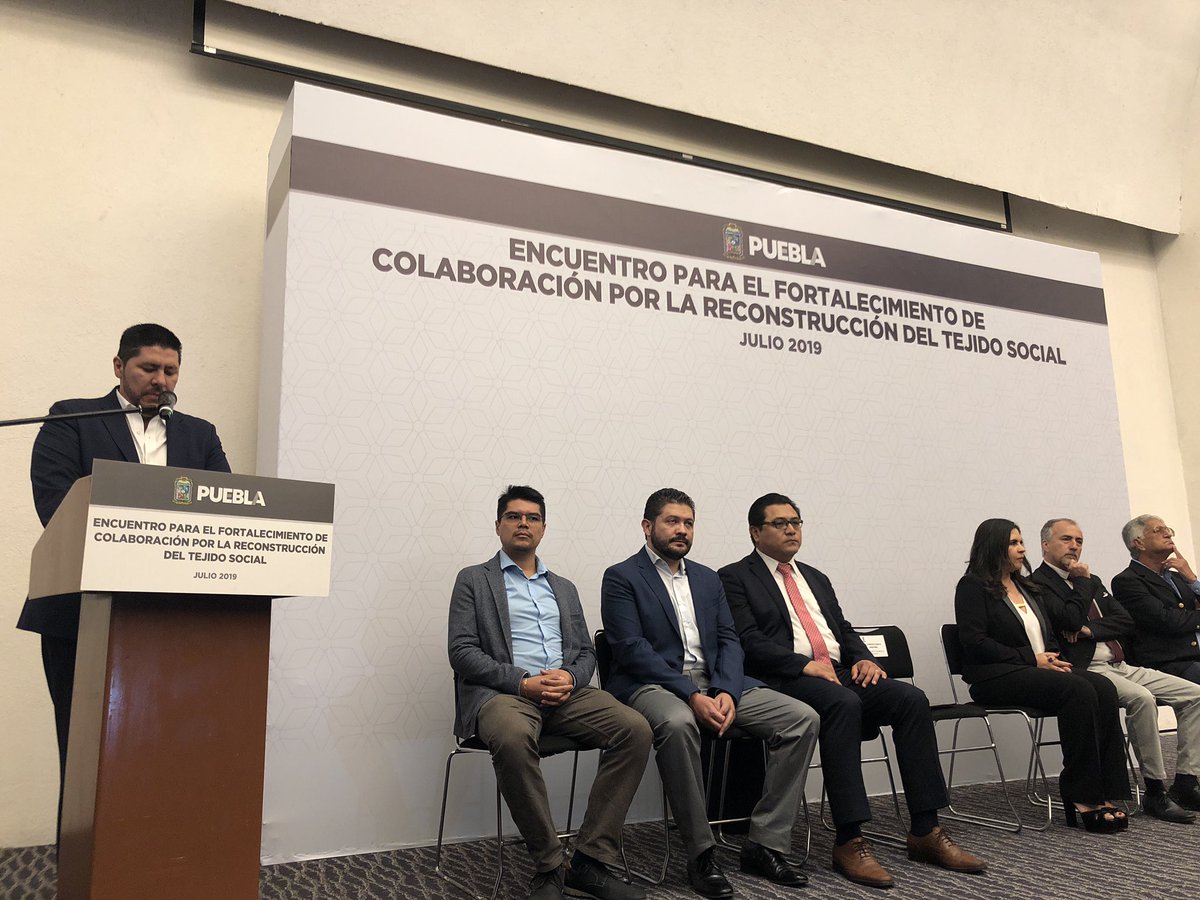 El <a href="/CConvPuebla/">Centro de Convenciones Puebla</a> recibe en el Auditorio Angelópolis al Encuentro para el Fortalecimiento de Colaboración por la Reconstrucción del Tejido Social.  

#TuLugarDeReuniones