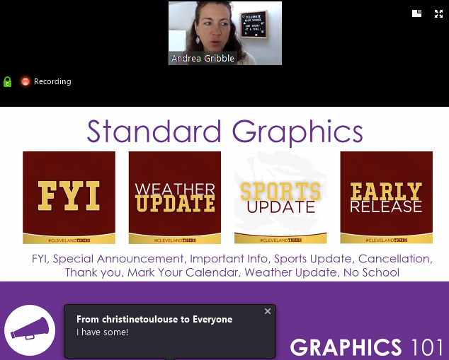 EmilyRae86's tweet photo. #SocialSchool4EDU can help get with standard graphics! So important to maintain consistent branding. 

@andreagribble #schoolpr #graphics https://t.co/pn01yp6riZ