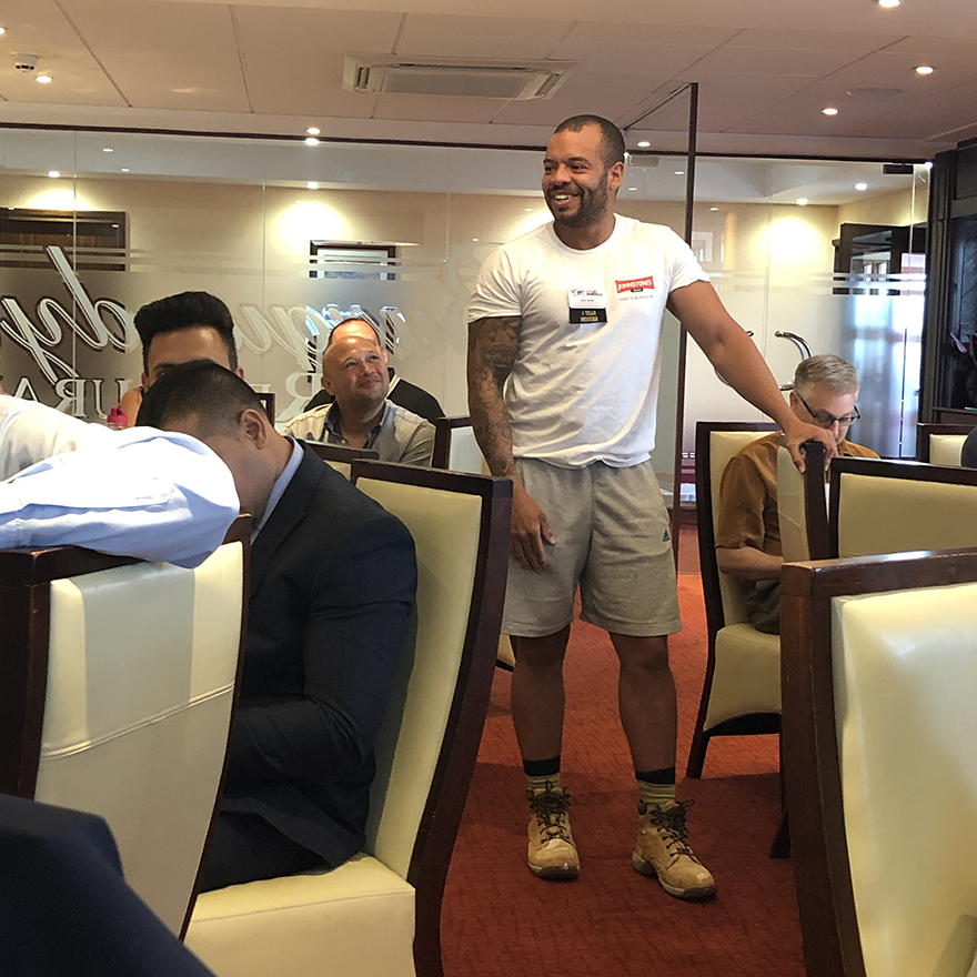 BniEnigma's tweet photo. Clive and the team at @NewEra_Painting are competing in MUDNIFICENT 7 raising funds for @harry_moseley #HHHO 
Let's help them achieve their goal of £2500 https://t.co/VQ6PCznD3v https://t.co/BYaCyt6h2G