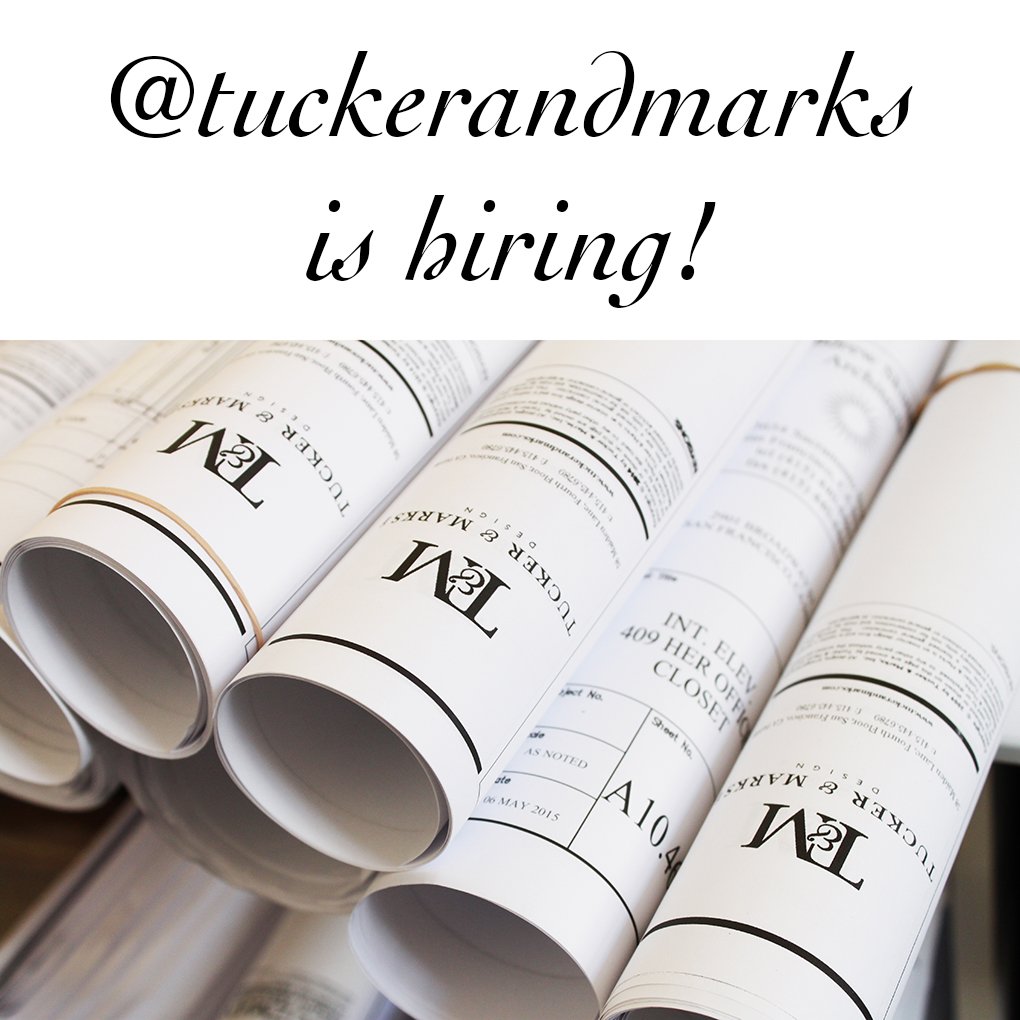 TuckerandMarks's tweet photo. Check out the current employment opportunities on our @tuckerandmarks #LinkedIn page - and email resumes to careers@tuckerandmarks.com https://t.co/rUhDcJxntY